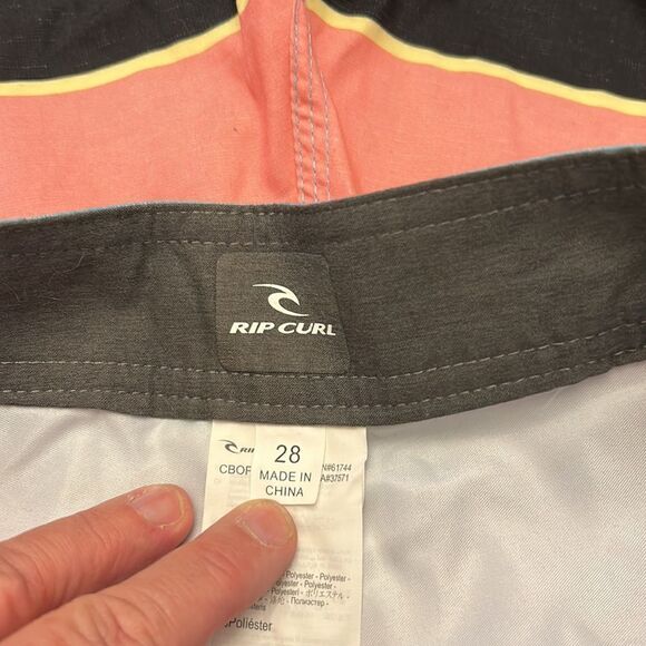 Rip Curl aqua Dawn Patrol boardshorts Size 28 New - Picture 9 of 10